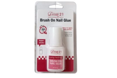 BRUSH ON NAIL GLUE